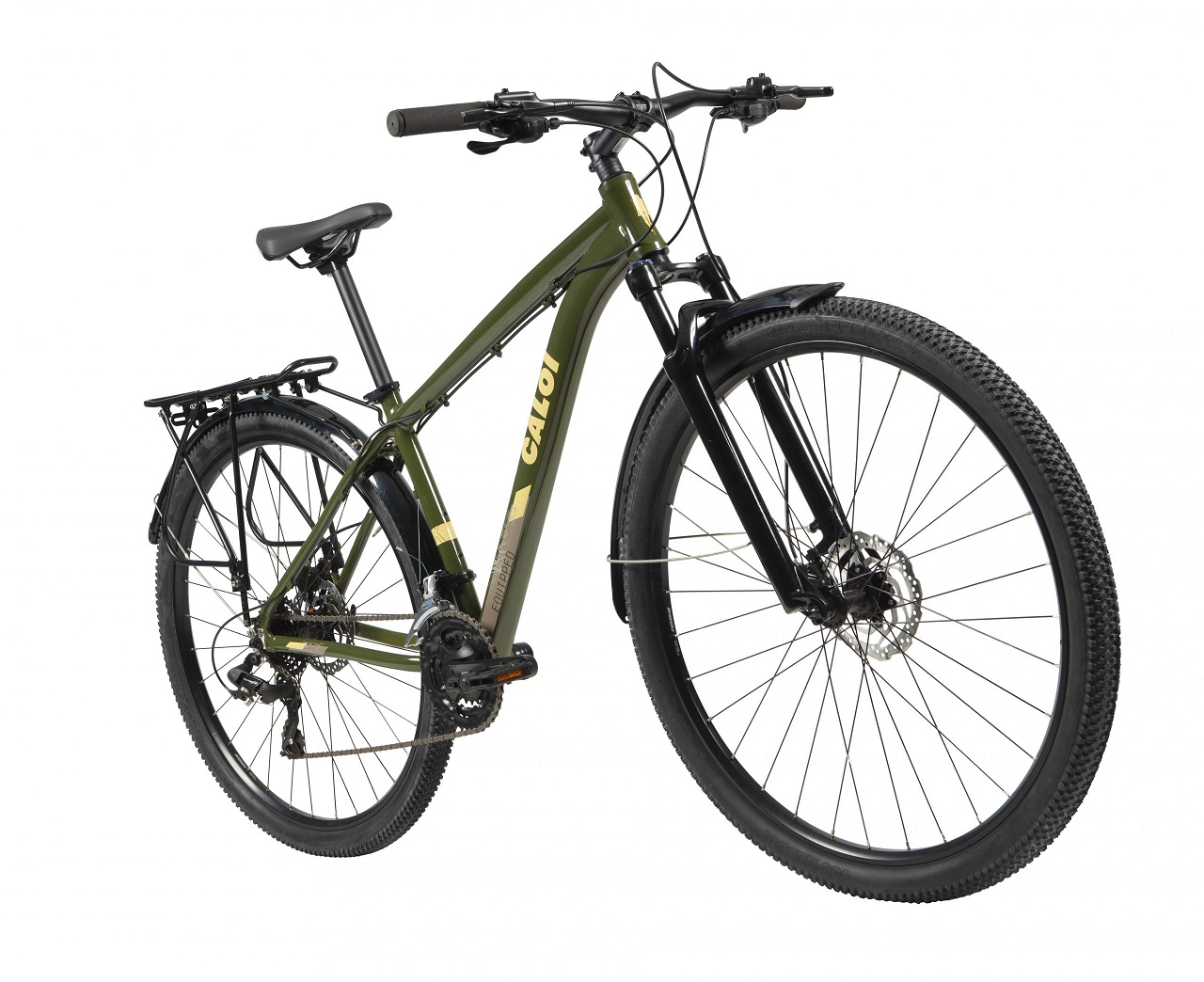 Bicicleta Aro 29 Caloi Explorer Equiped Urbana 24v - Verde