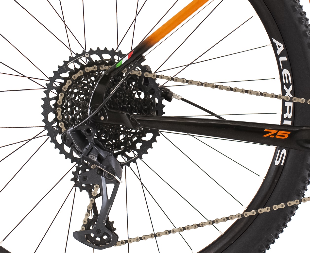 Bicicleta MTB Aro 29 Oggi Big Wheel 7.5 12v 2022 - Laranja / Preto