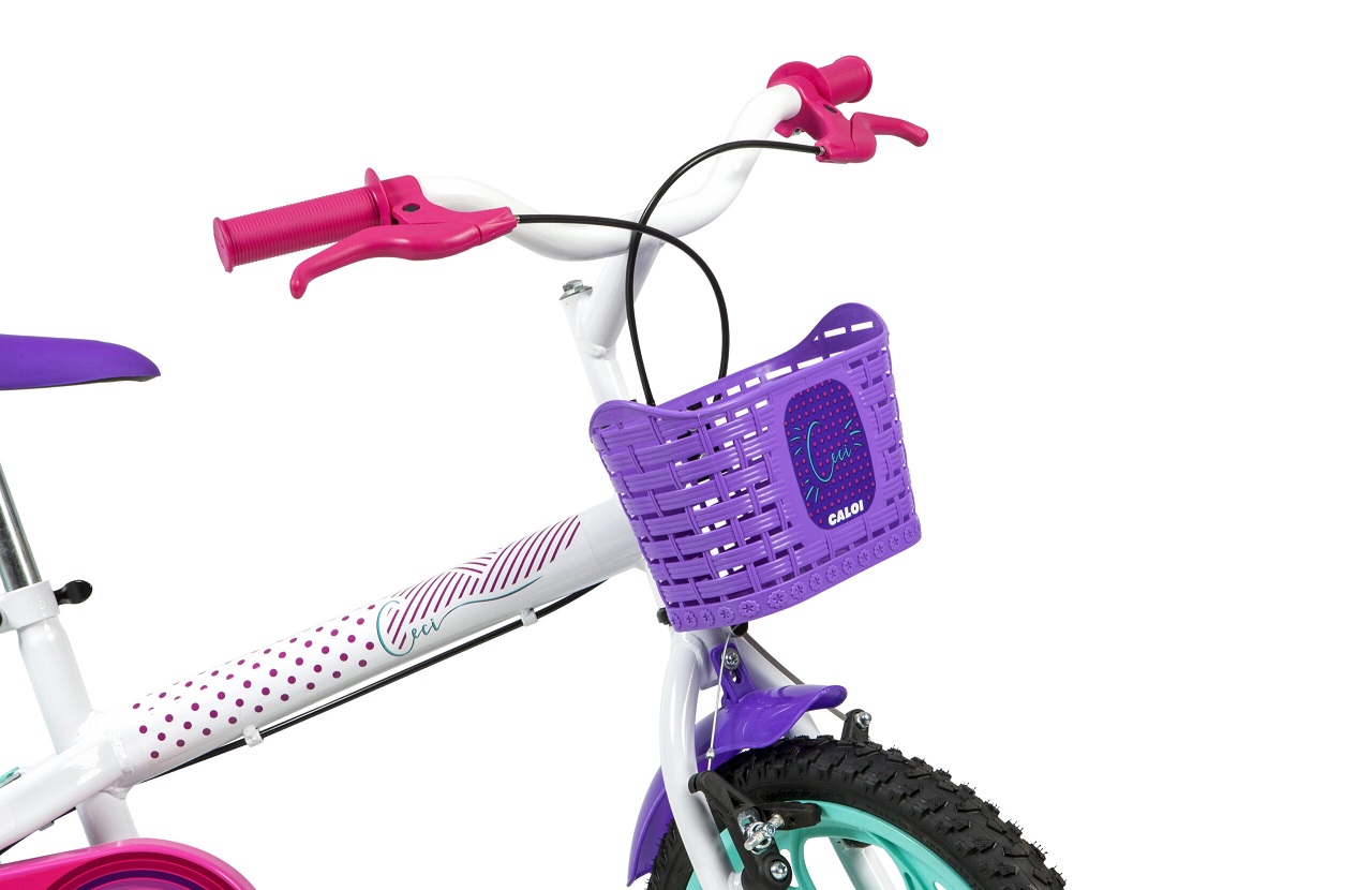 Bicicleta Passeio Aro 16 Infantil Feminina Caloi Ceci