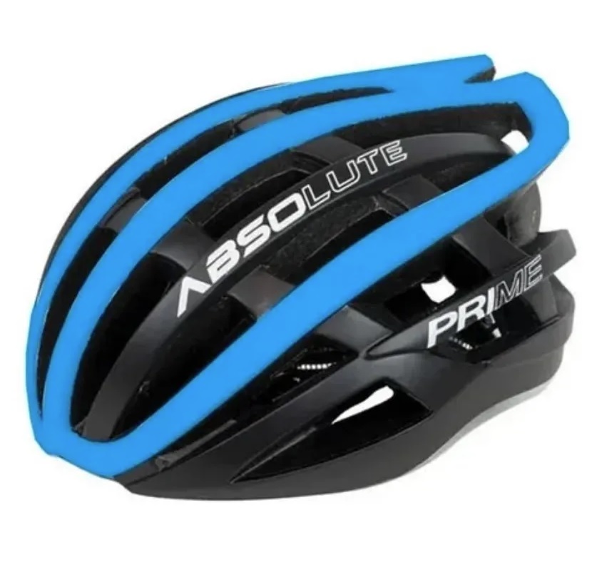 Capacete Bike MTB Speed Ciclismo Absolute Prime - Preto / Azul