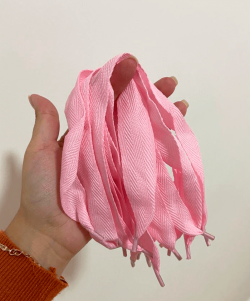 Alça Gorgurão Rosa Para Sacolas Bolsas Ponteira 33 cm 100 un
