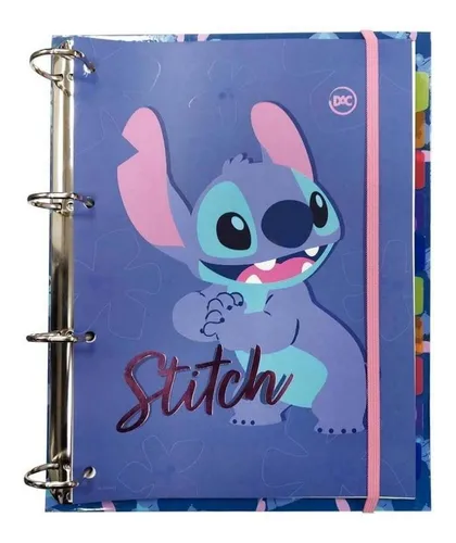 Caderno Argolado Stitch