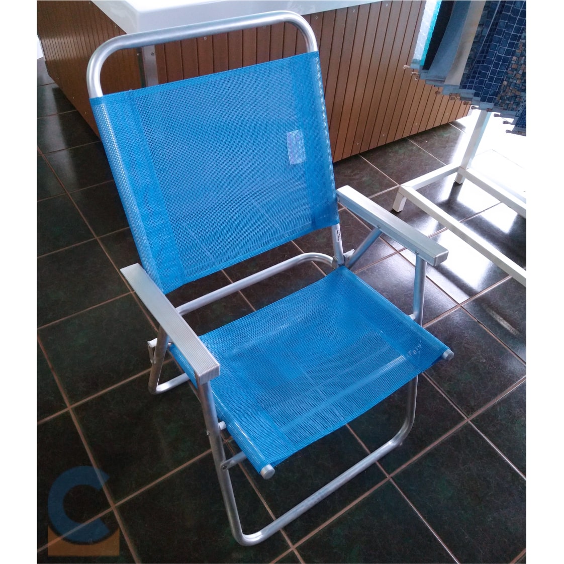 Cadeira Conforto Sannet Alumínio Dobrável - Reforçada - Ronchetti