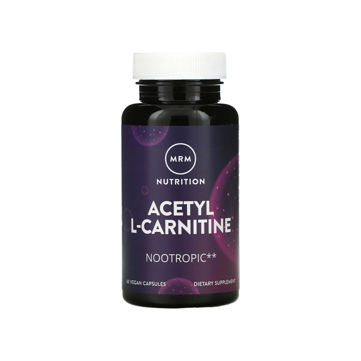 Acetyl L-Carnitine 500mg 60 Veg Caps- MRM