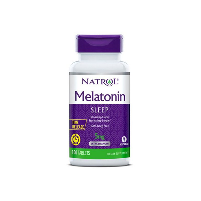 Melatonina 5mg 100 Tabs Time Release - Natrol