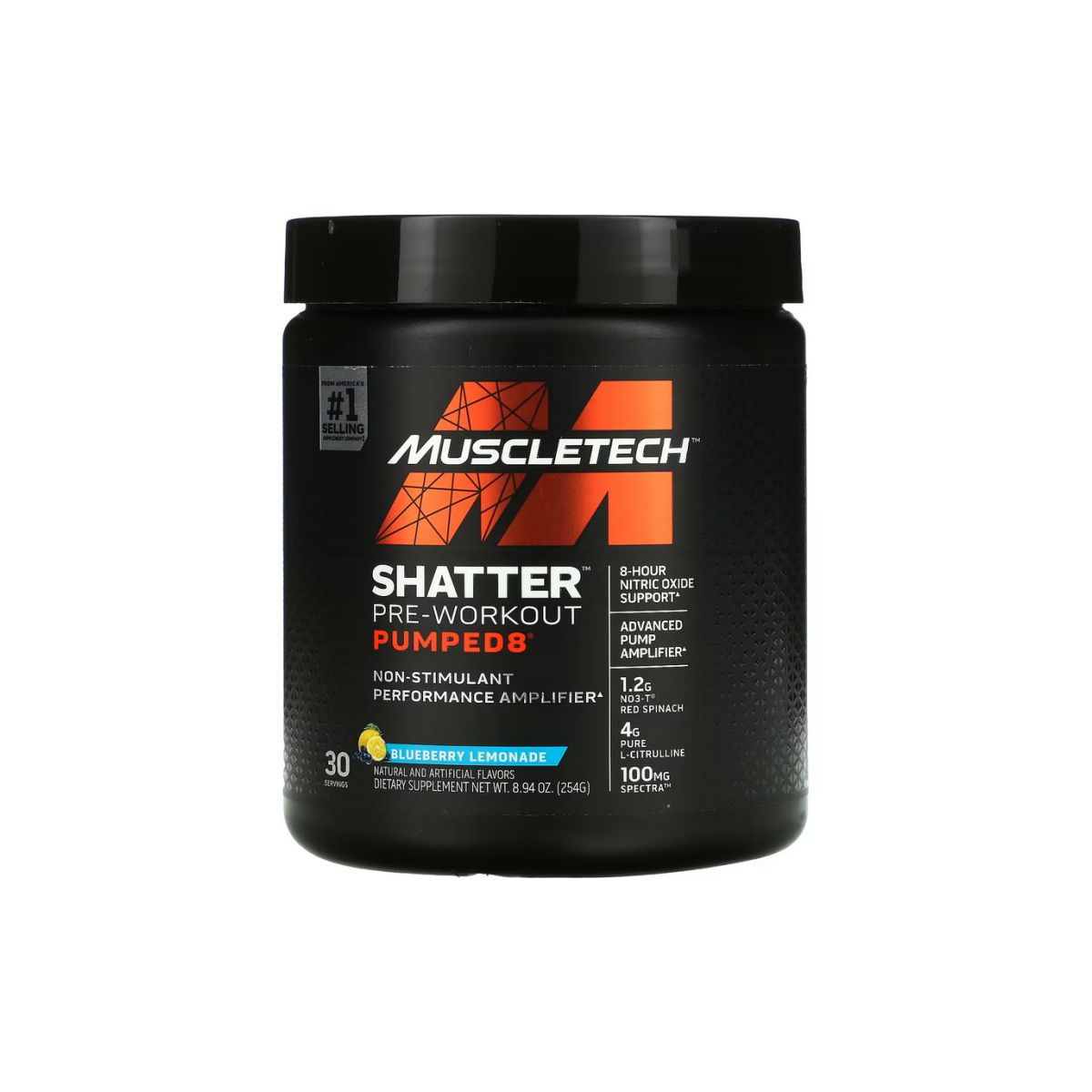 Pré-Treino Shatter Pumped8 30 Doses -  MuscleTech