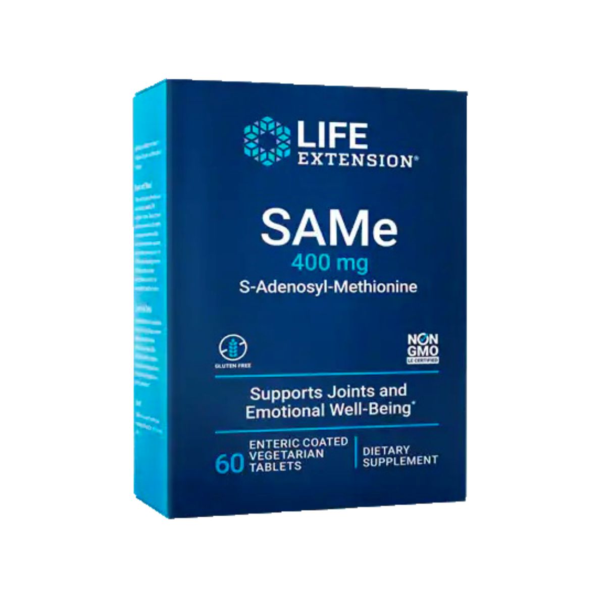 SAMe S-Adenosyl Methionine 400mg 60Caps - Life Extension