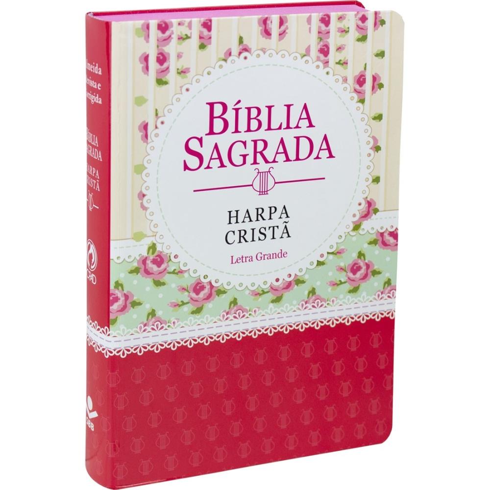 BIBLIA RC C/HARPA CP SEMIFLEX - FLORIDA RENDA