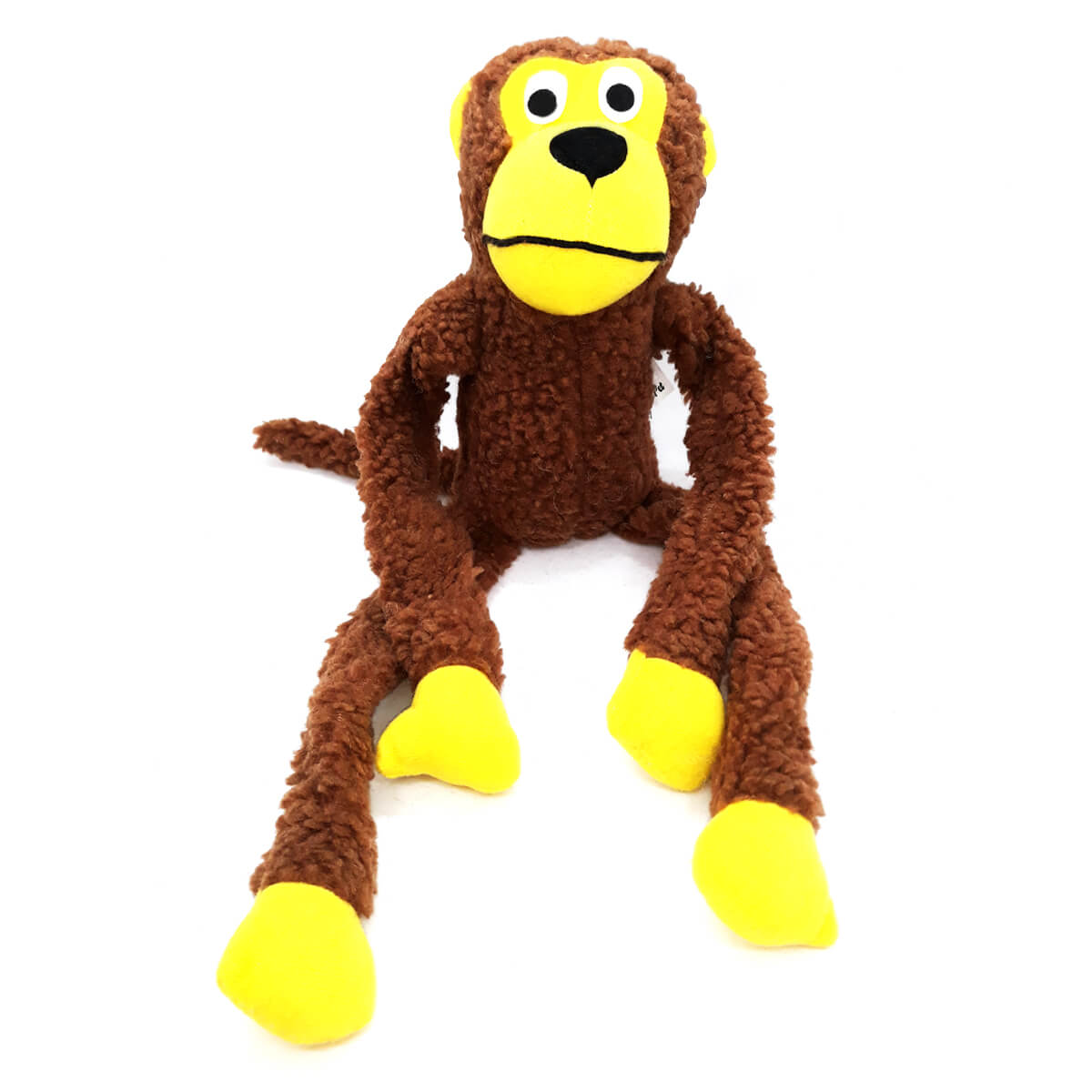 Brinquedo Pelúcia Para Cães Macaco Mordedor Pet