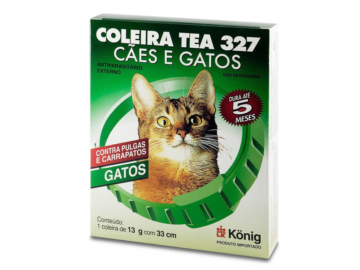 Coleira Antipulgas para Gatos Tea Konig