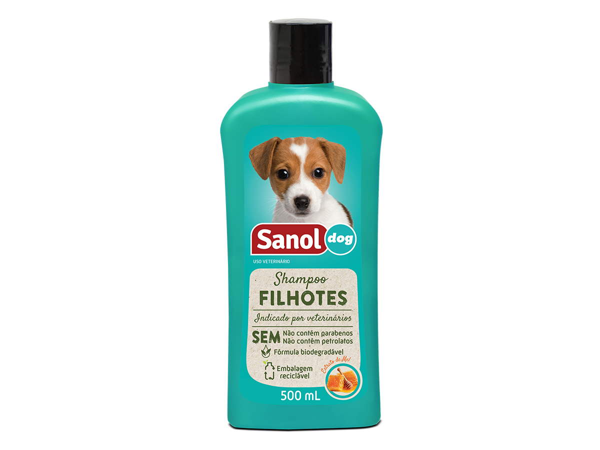 Shampoo para Filhotes Sanol 500ml