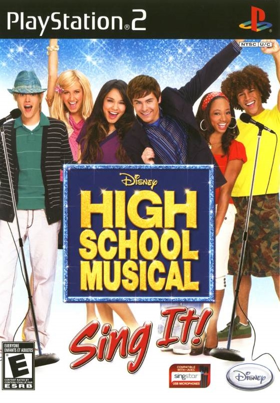 Disney High School Musical Sing It! PS2 Mídia Física Seminovo