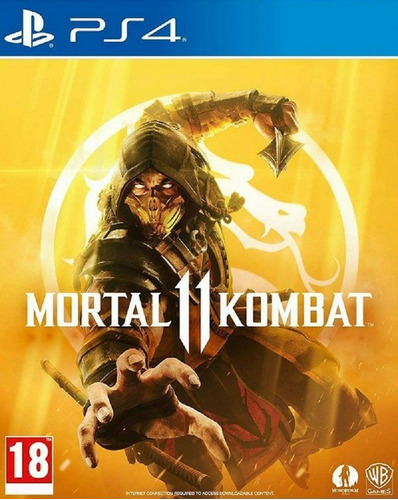 Mortal Kombat 11 PS4 Mídia Física Seminovo