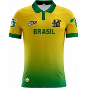 Camisa Polo Of. Sel. Brasileira de Flag INFANTIL Mod.1