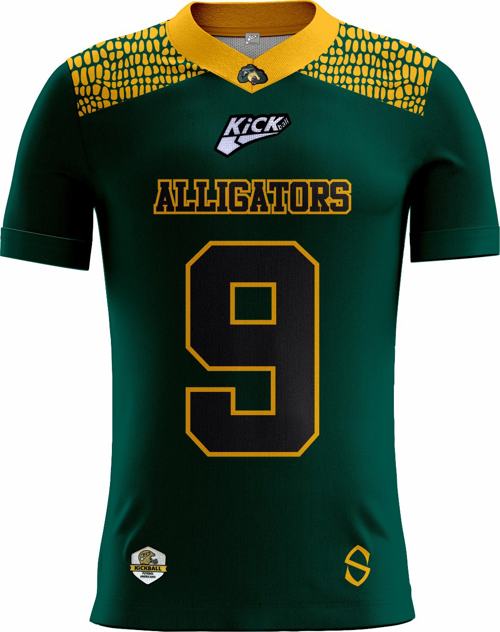 Camisa Of. Alligators Football Tryout Masc. Mod1