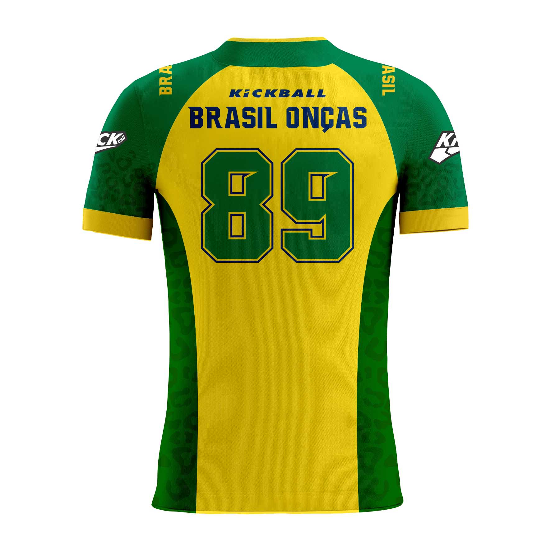 Camisa Of. Sel. Brasileira F.A. MASCULINO Tryout Mod4