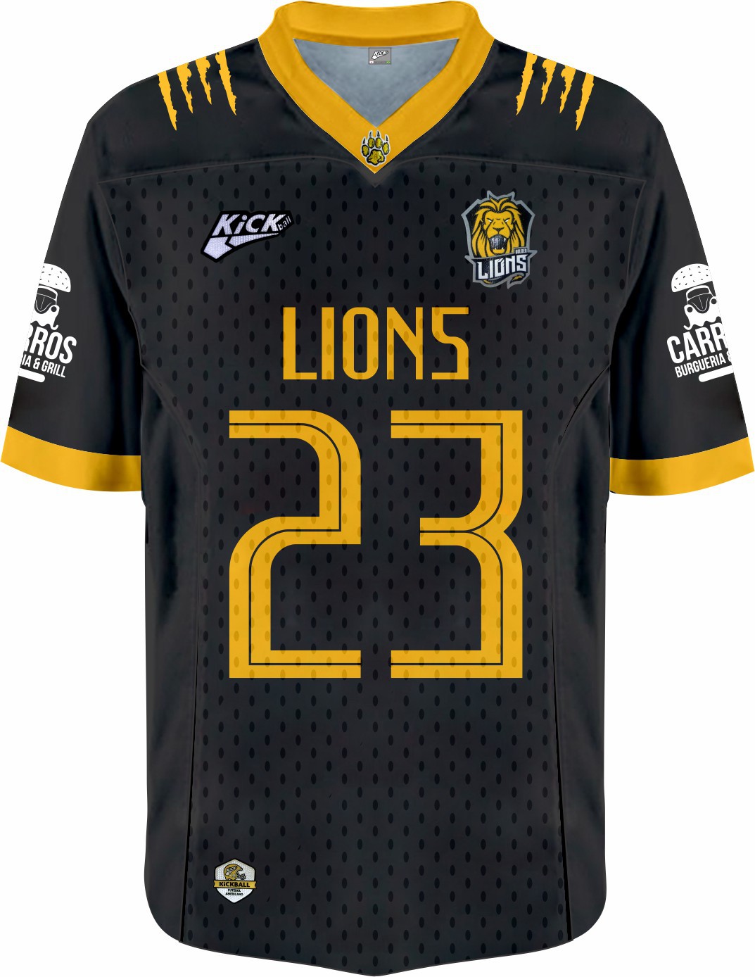Camisa Of. Golden Lions Jersey Plus Masc. Mod2