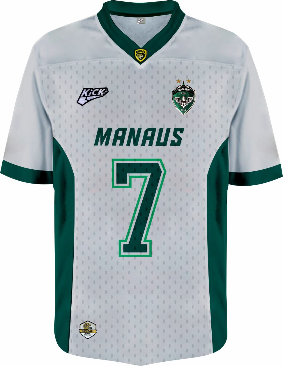 Camisa Of. Manaus F.A. Jersey Plus Fem. Mod2