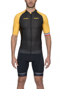 Camisa Ciclismo Woom Supreme Paris (Amarelo) Masc 2020