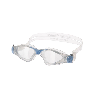 Óculos de Natação Aqua Sphere Kayenne Compact Fit Gliter Azul- Lente Transparente