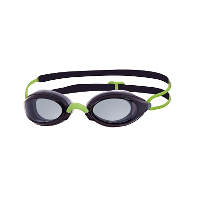 Oculos de Natacao Zoggs Fusion Air Lente Fume - Preto e Verde
