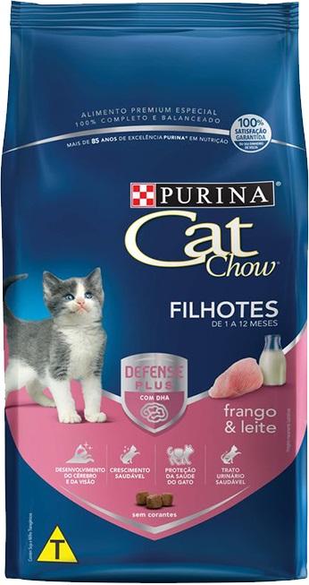 CAT CHOW FILHOTES FRANGO E LEITE 10,1KG
