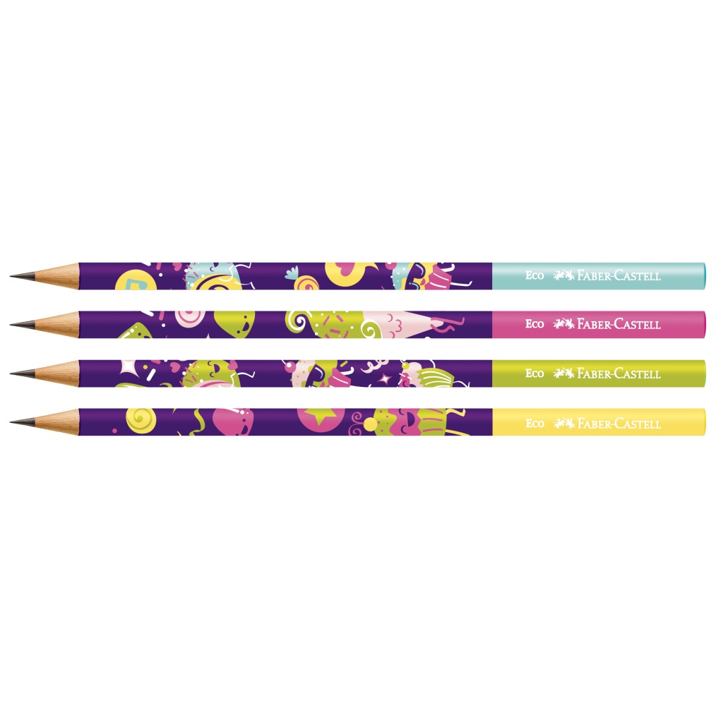  Ecolapis Grafite FABER-CASTELL Candy Party