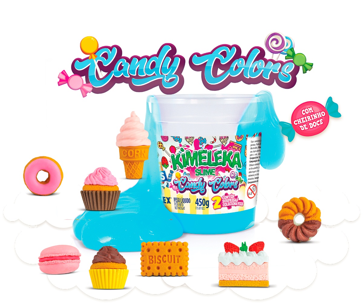 Kimeleka Slime ACIRLEX Candy Colors 450g