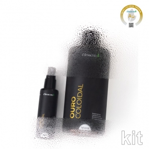 Kit Ouro Coloidal 500mL  + Ouro Coloidal Spray 60mL
