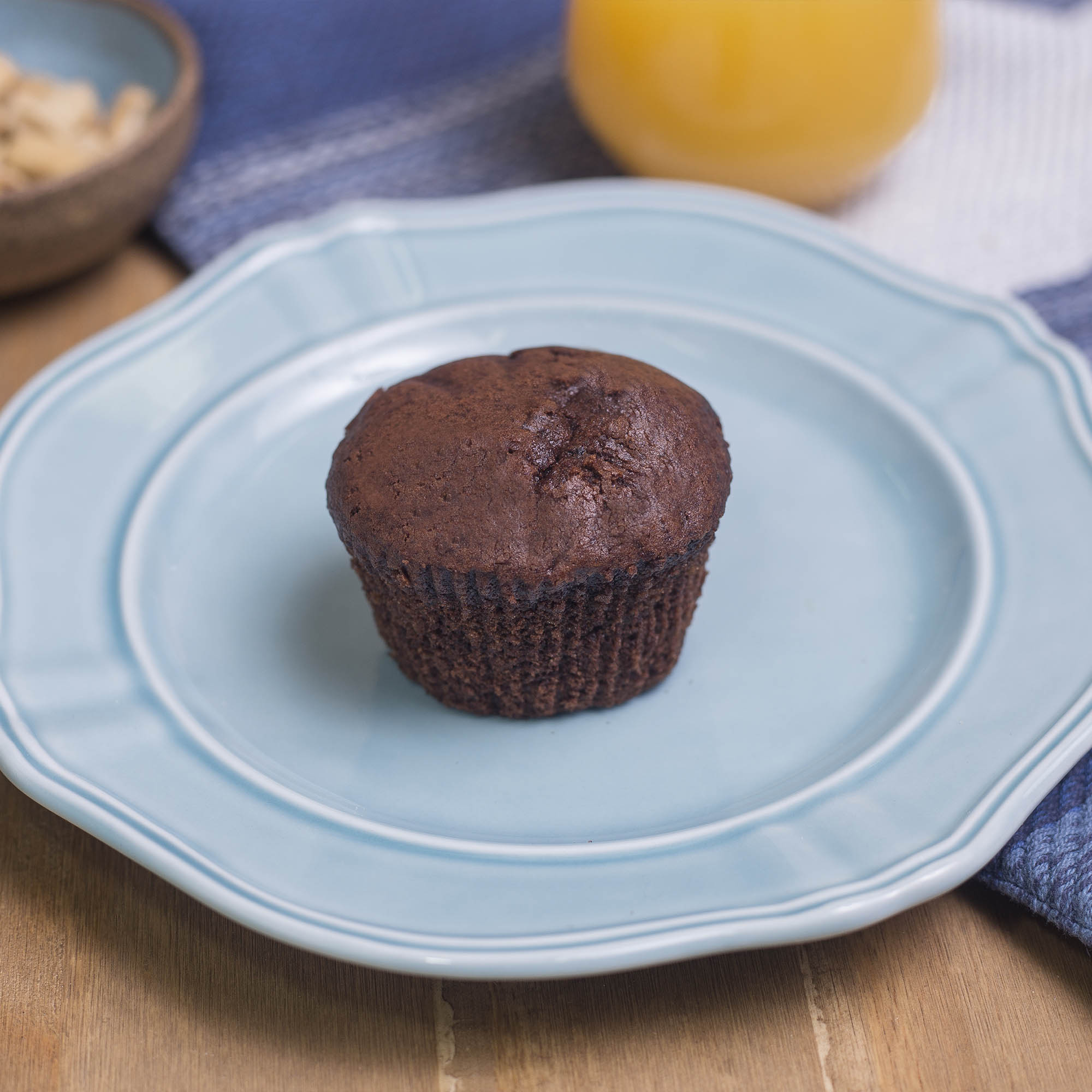 Muffin de Chocolate com Amêndoas (55gr)