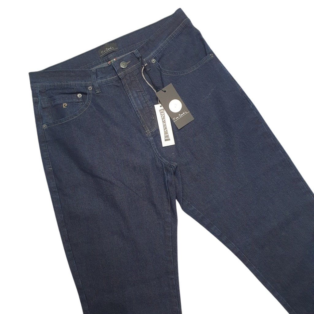 Calça Jeans New Fit Cintura Média - Pierre Cardin Original  - Successful´Man - Moda Masculina