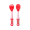 Kit Talher Flexível e Termossensível Rosa +6m Buba 