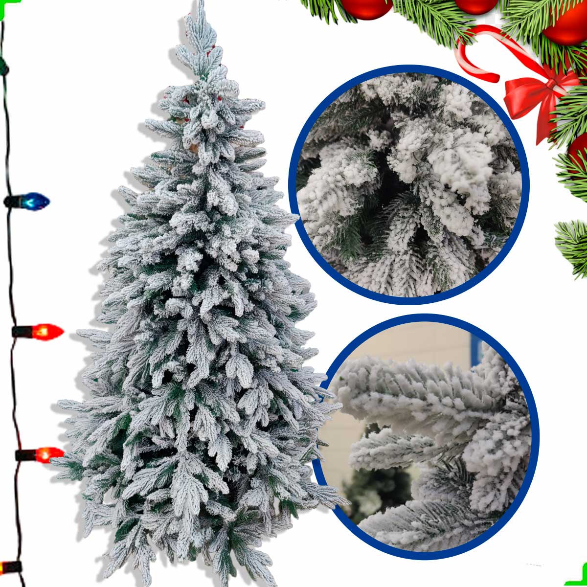 Árvore de Natal 1,80 m C/ Neve Luxo Realeza Muito Linda - Tem Tem Digital -  Brinquedos e Papelaria, aqui tem!