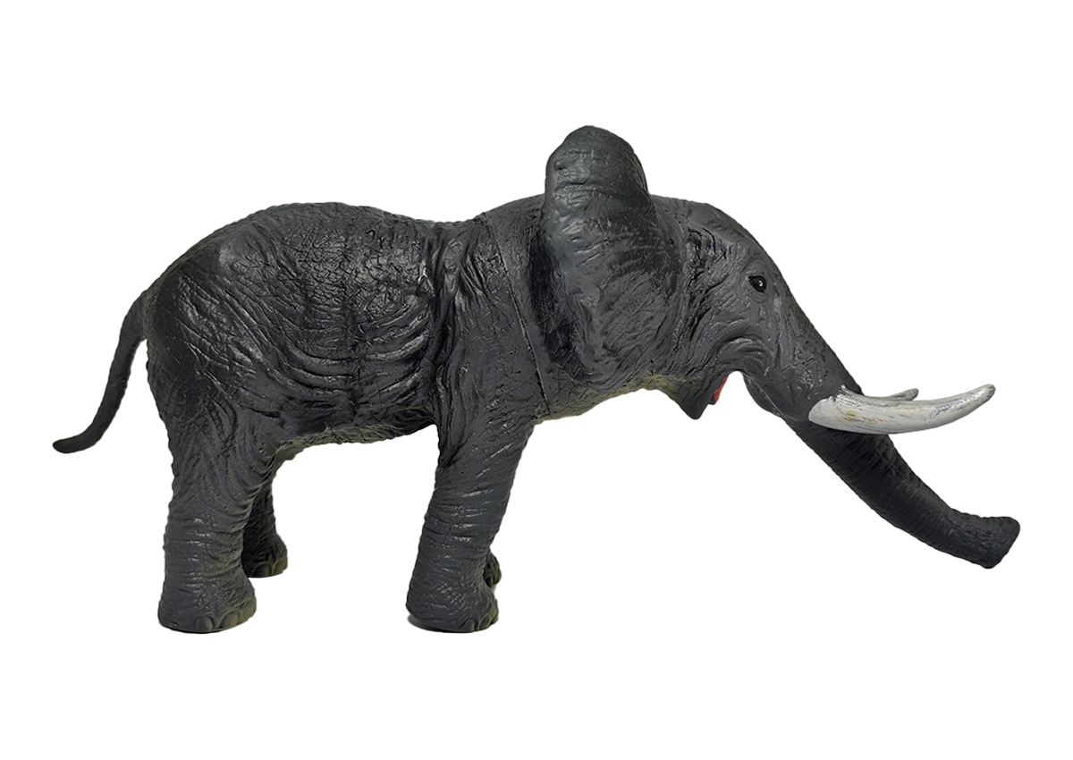 Brinquedo Boneco Infantil Elefante de Vinil 40cm Db Play VB235