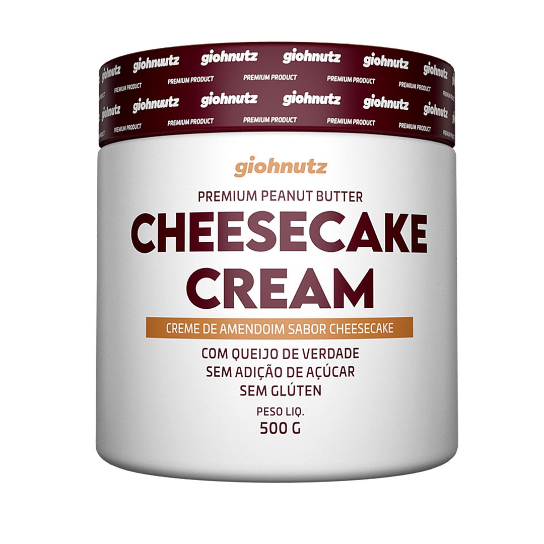 Pasta de Amendoim Cheesecake Cream 500g