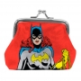 Porta Moedas PVC DC Batgirl Vermelho