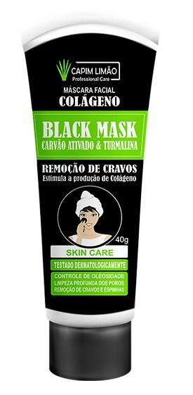 Máscara Facial Black Mask Capim Limão - 40g