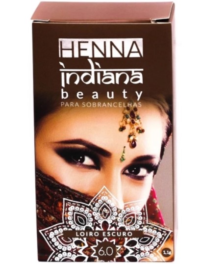 Henna Indiana Beauty - Loiro Escuro 6.0