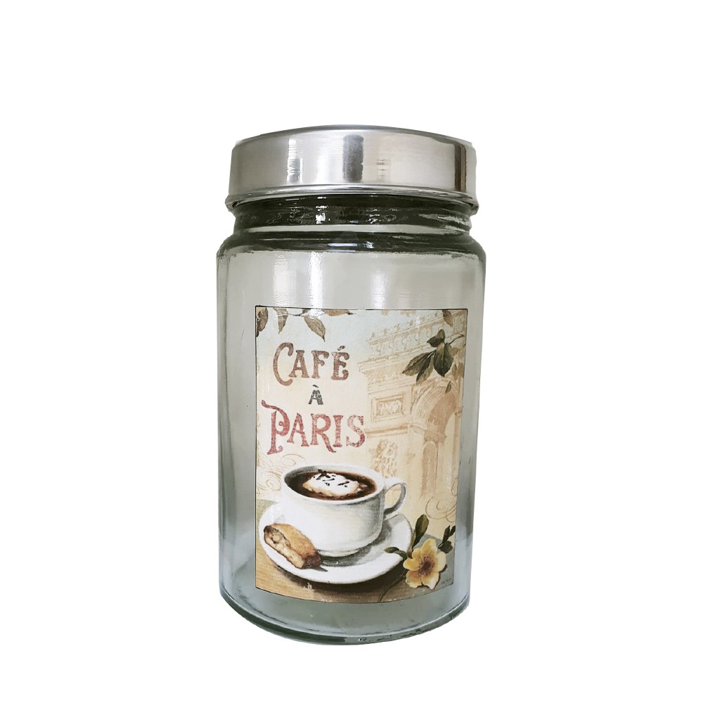 Pote Vidro Vintage Café a Paris 1 L
