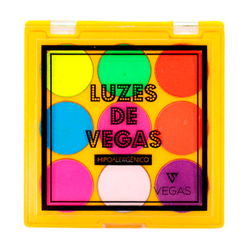 Paleta De Sombras Neon Luzes De Vegas - VG106
