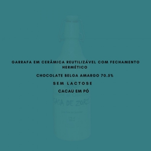 Liquore al Cioccolato Natural em Garrafa Cerâmica 500ml - Foto 1