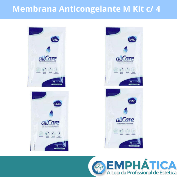 Membrana Anticongelante All Care Tam M (RMC) Kit c/ 4 unid - Emphática
