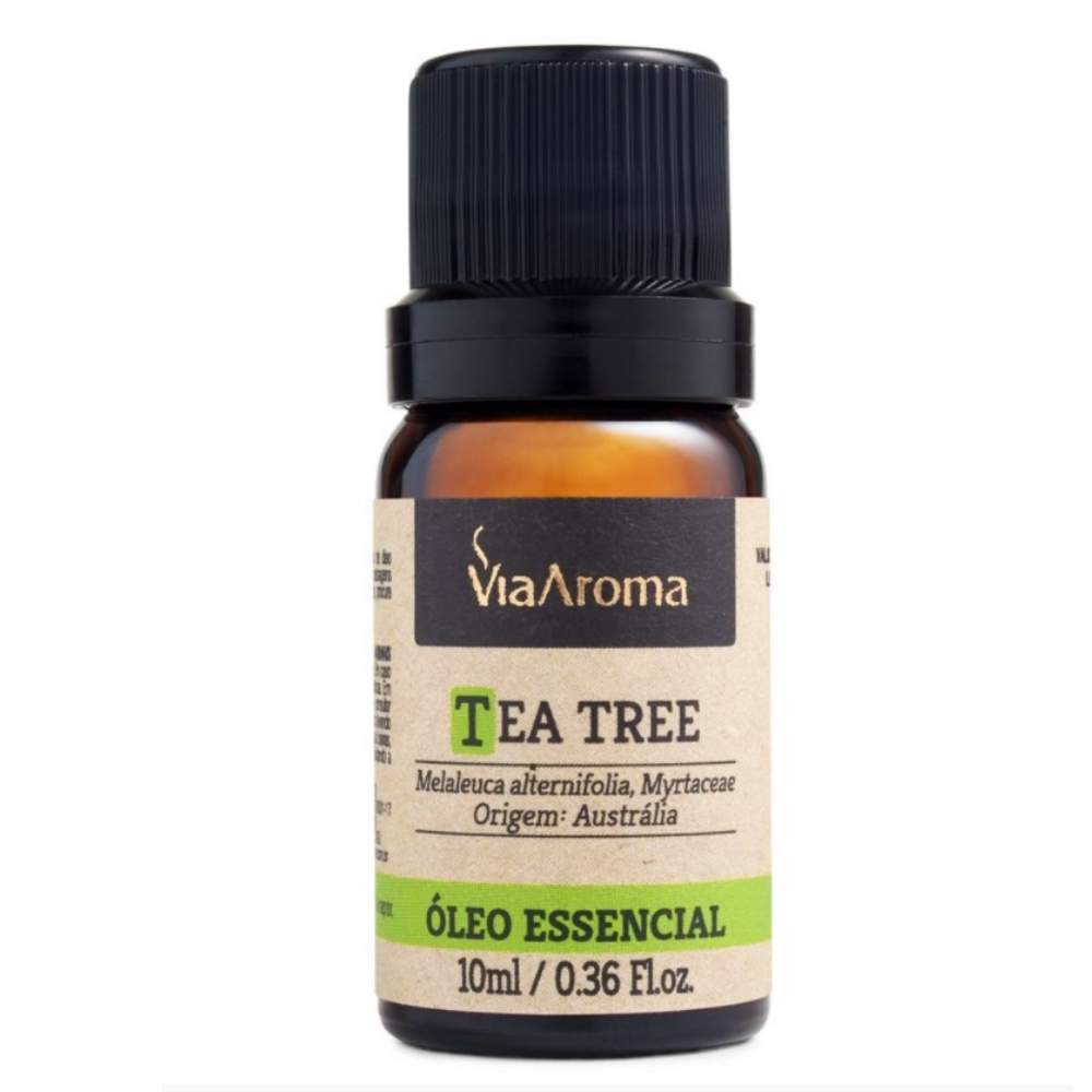 Óleo Essencial 100% Natural 10ml - Tea Tree Melaleuca ( Via Aroma) - Emphática