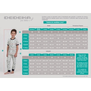 Pijama de algodão e modal Vasinhos - Dedeka