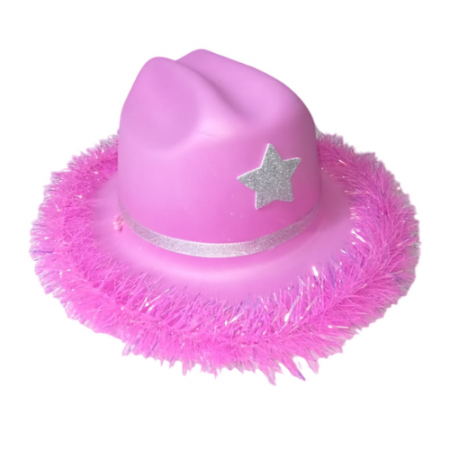 Chapeu Cowboy - Star Rosa