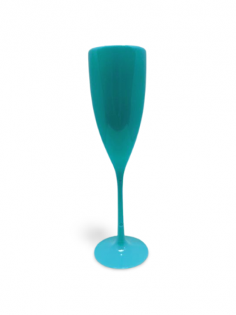 Taça De Champagne 180Ml Azul Tiffany