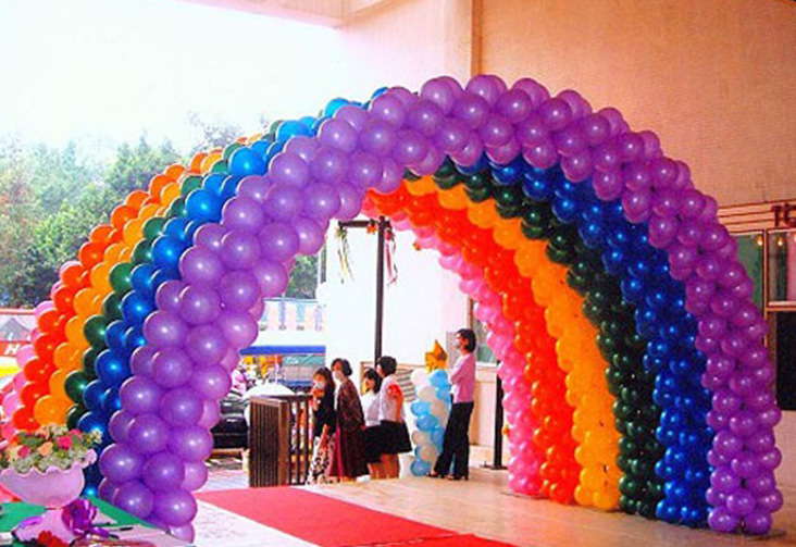 Arco Desmontável Para Balões 6,5 Metros