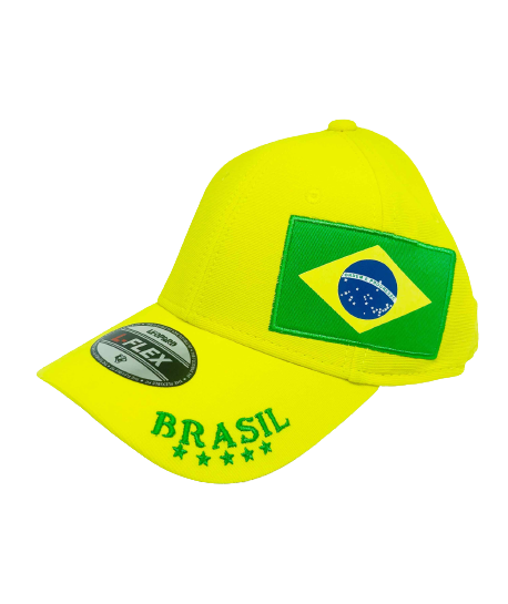 Boné Brasil Amarelo