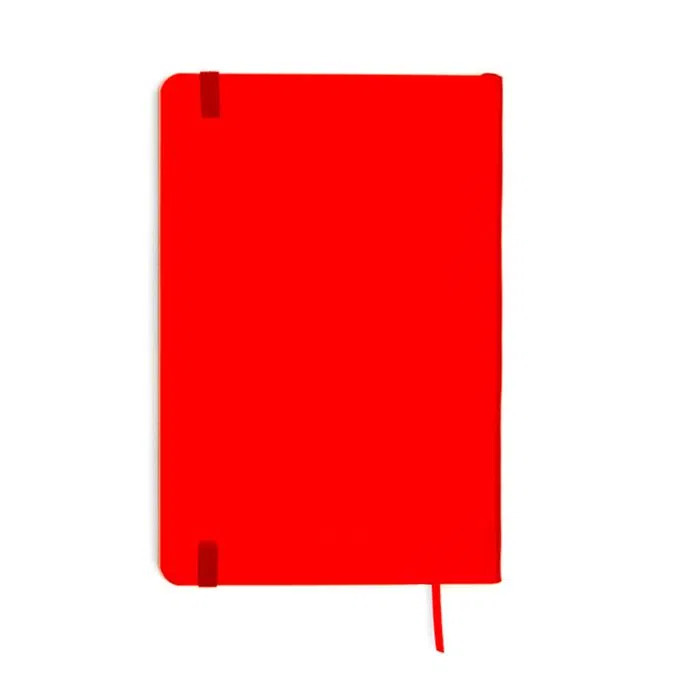 Caderneta CÍCERO Flex Vermelha Pautada 14x21