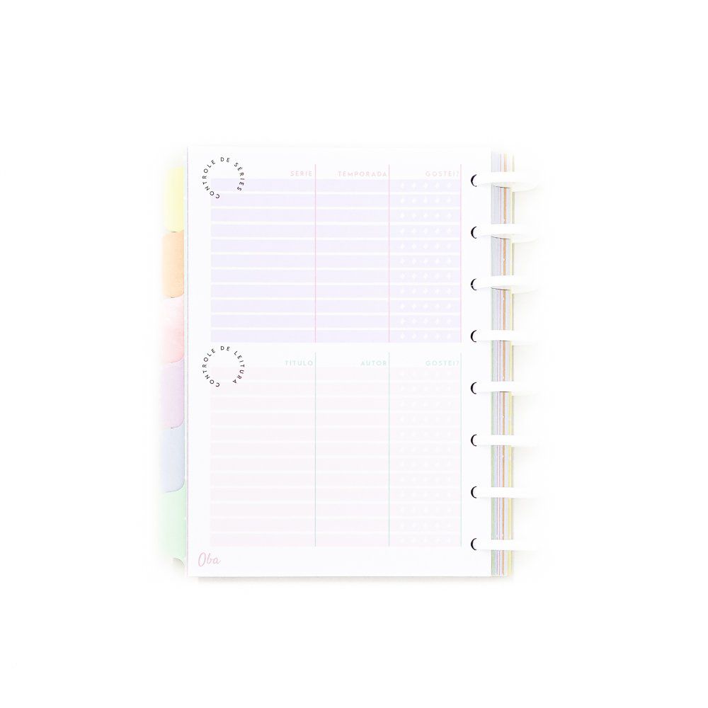 Planner Classic OBA - Bloom - Layout Horizontal